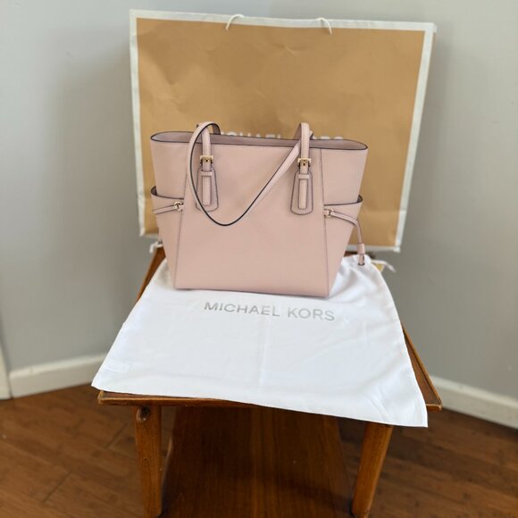 Michael Kors Large Saffiano Tote – Powder Blush – NWT + Dust Bag - Picture 10 of 12